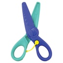 KidiCut 4.75" Spring-Assisted Plastic Safety Scissors