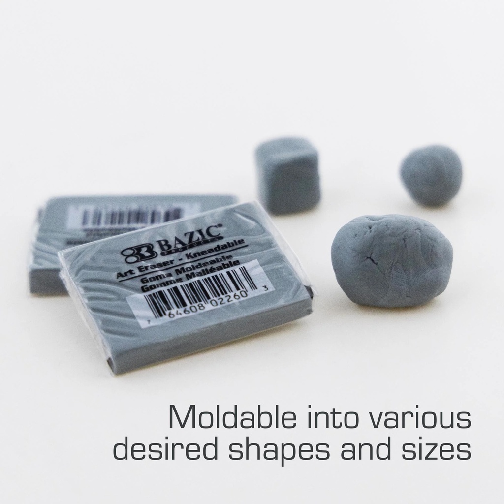 Kneadable Art Eraser Pack of 36