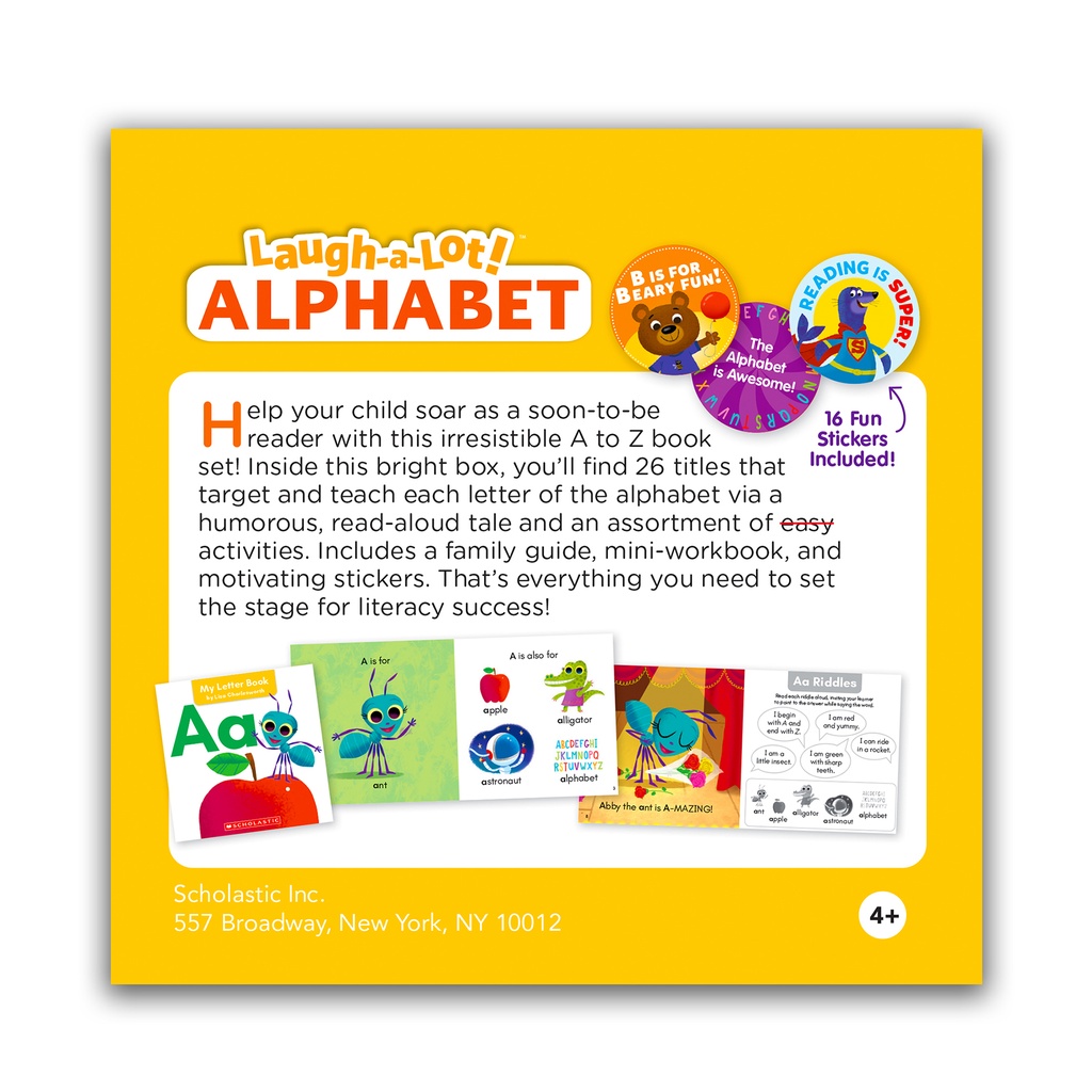 Laugh A Lot Alphabet Single Copy 26 Books