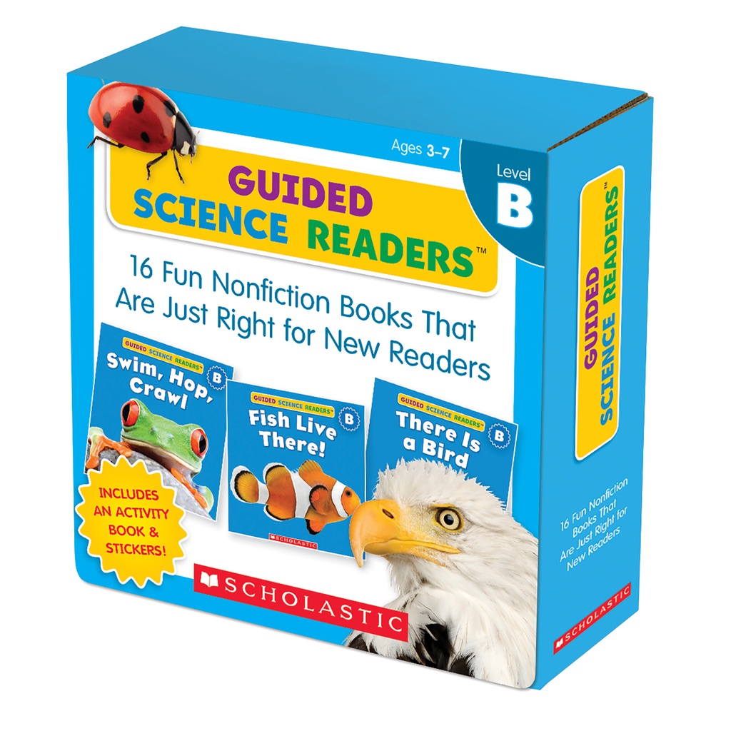 Levels B Guided Science Reader Parent Pack