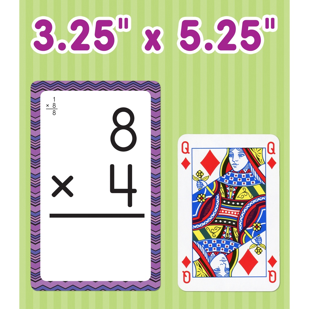 Multiplication 0 to 12 Flash Cards 54 Cards