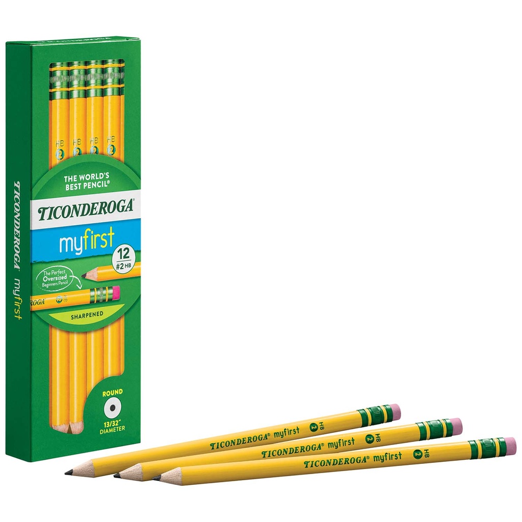 My First® Primary Size No. 2 Pencils with Eraser 24ct