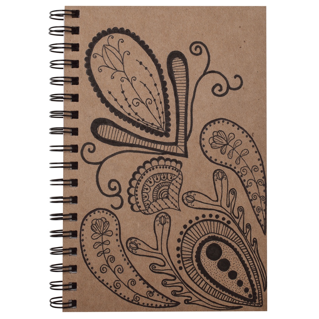 Natural Chip Cover 9" x 6" Create Your Own Cover Sketch Diary