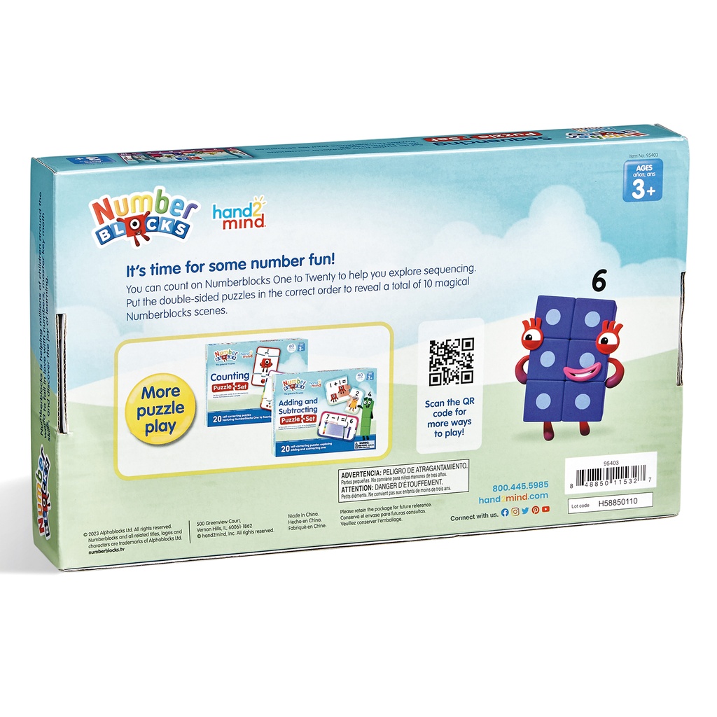 Numberblocks Sequencing Puzzle Set