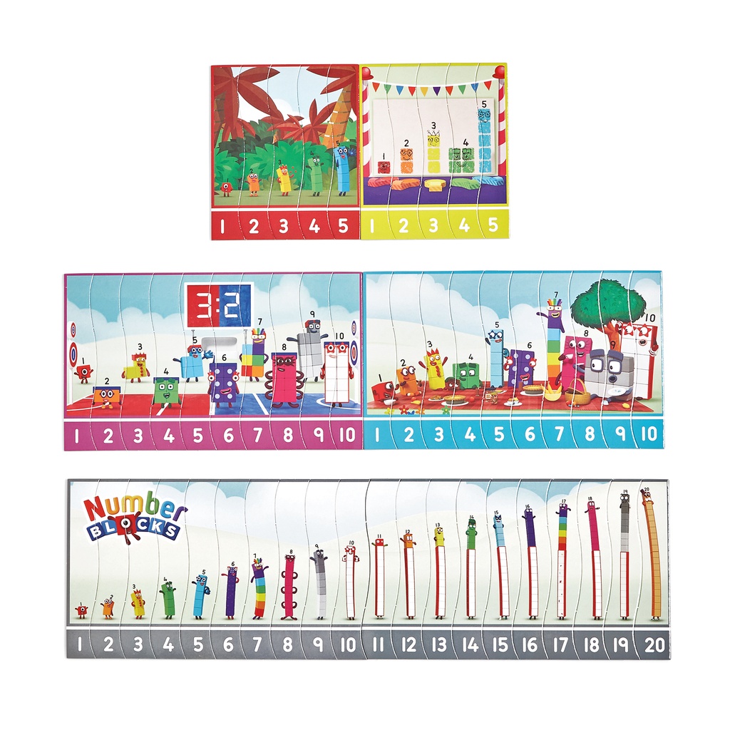 Numberblocks Sequencing Puzzle Set