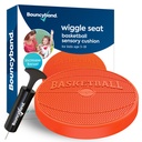 Orange Basketball Wiggle Seat Sensory Cushion