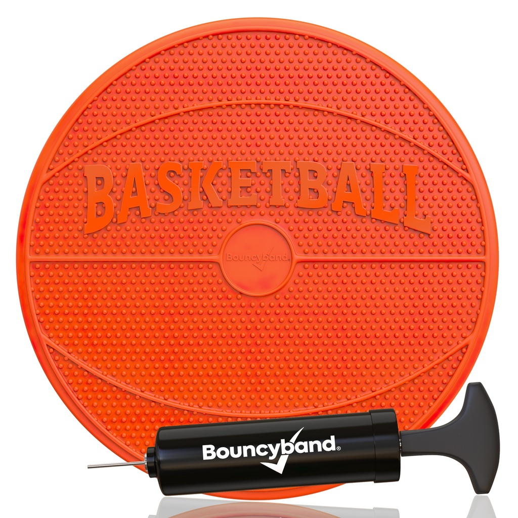 Orange Basketball Wiggle Seat Sensory Cushion