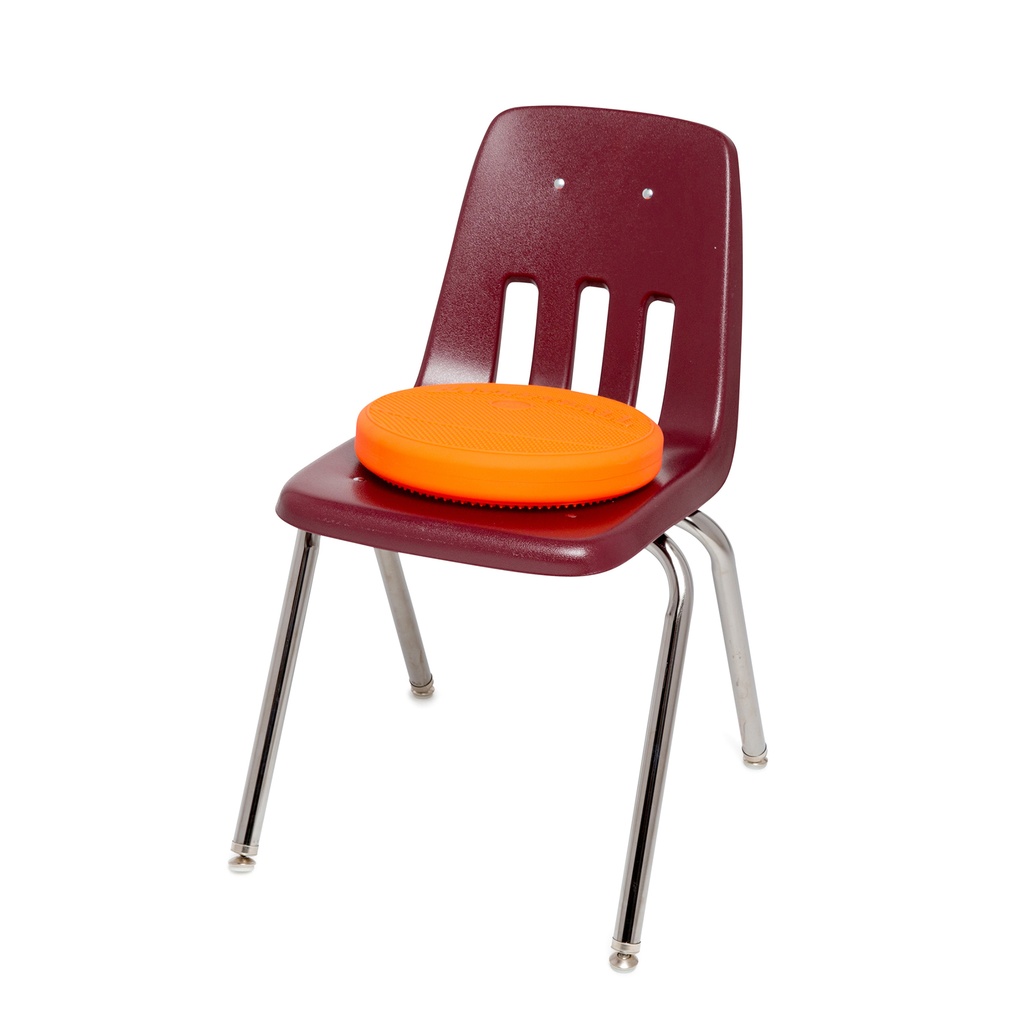 Orange Basketball Wiggle Seat Sensory Cushion