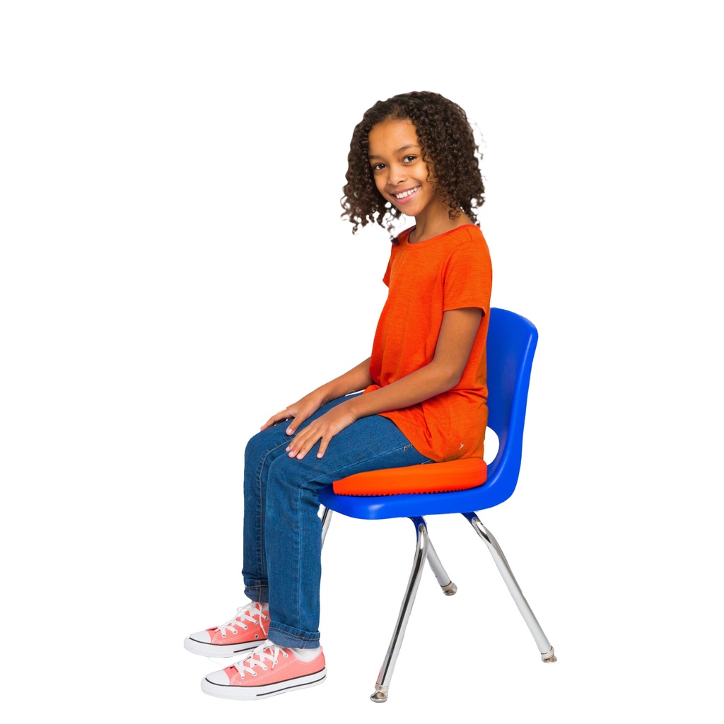 Orange Basketball Wiggle Seat Sensory Cushion