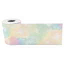 Pastel Pop Tie-Dye Straight Rolled Border Trim