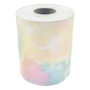 Pastel Pop Tie-Dye Straight Rolled Border Trim