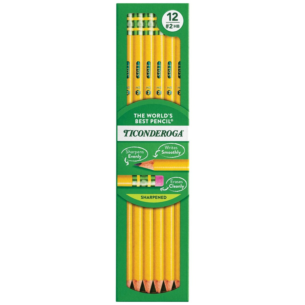 Pre-Sharpened No. 2 Pencils 36ct