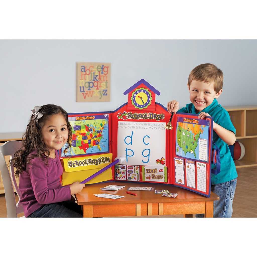 Pretend & Play® School Set with US Map