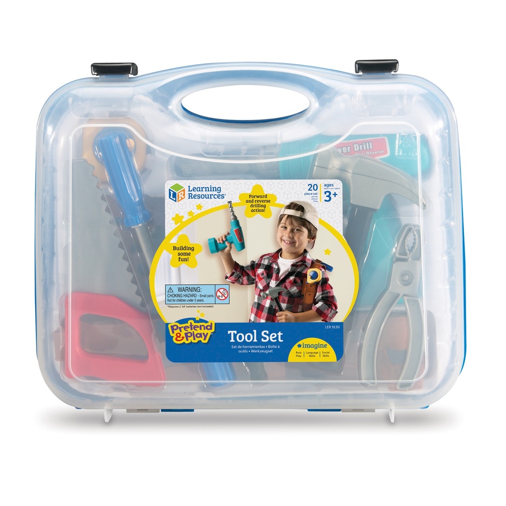 Pretend & Play® Work Belt Tool Set