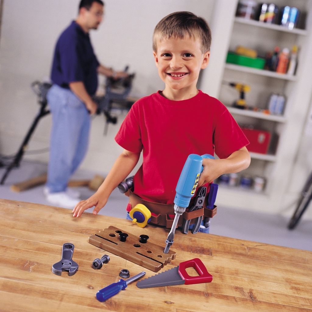 Pretend & Play® Work Belt Tool Set