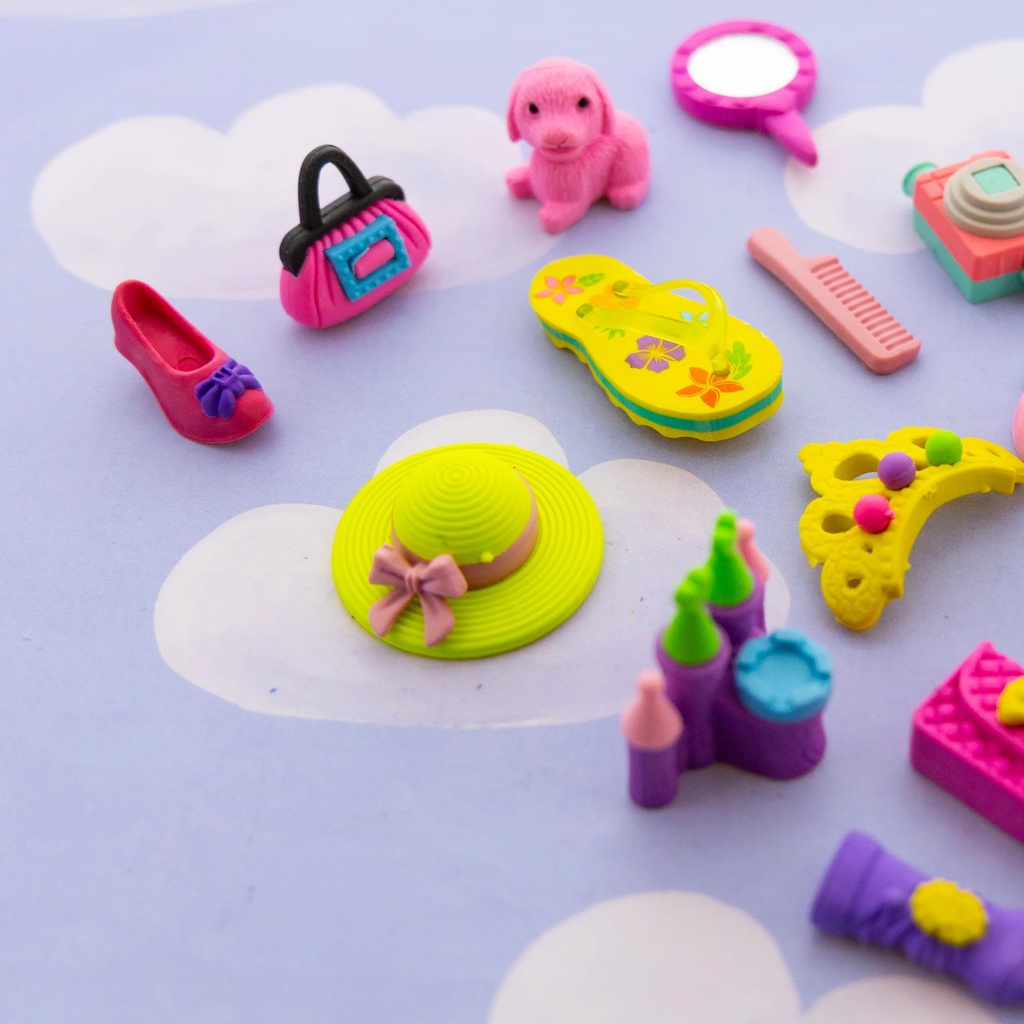 Princess Bash 3D Eraser Set 96ct