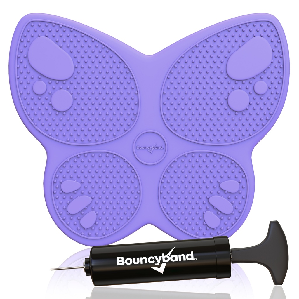 Purple Butterfly Wiggle Seat Sensory Cushion