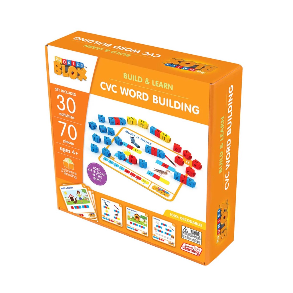 Rainbow Phonics CVC Word Building Phase 2