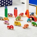 Rainbow Wooden Vehicles