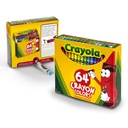 Regular Size Crayons 64 Count with Sharpener