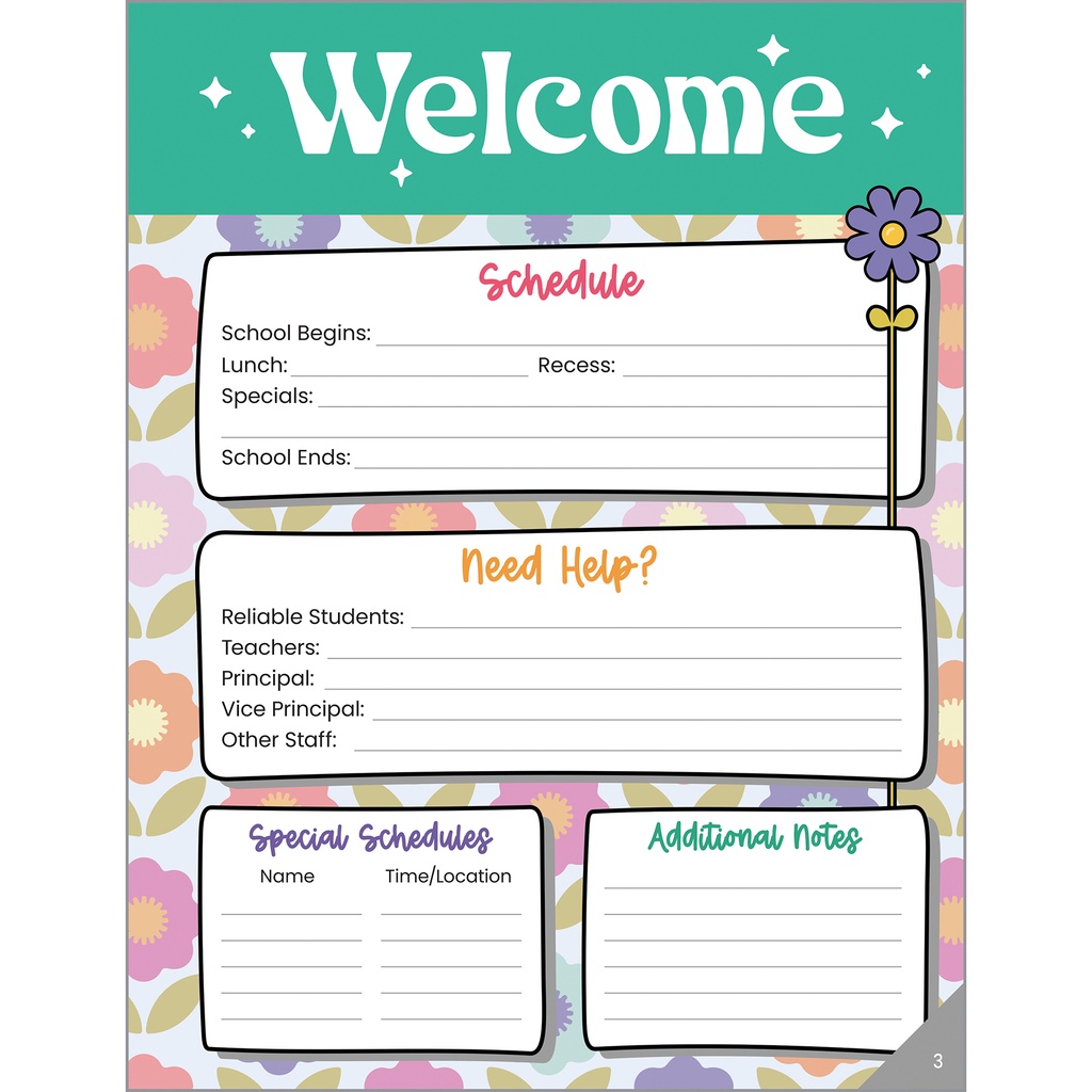 Retro Remix Teacher Planner