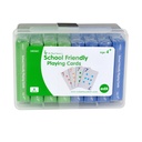 School Friendly Playing Cards Set of 8 decks