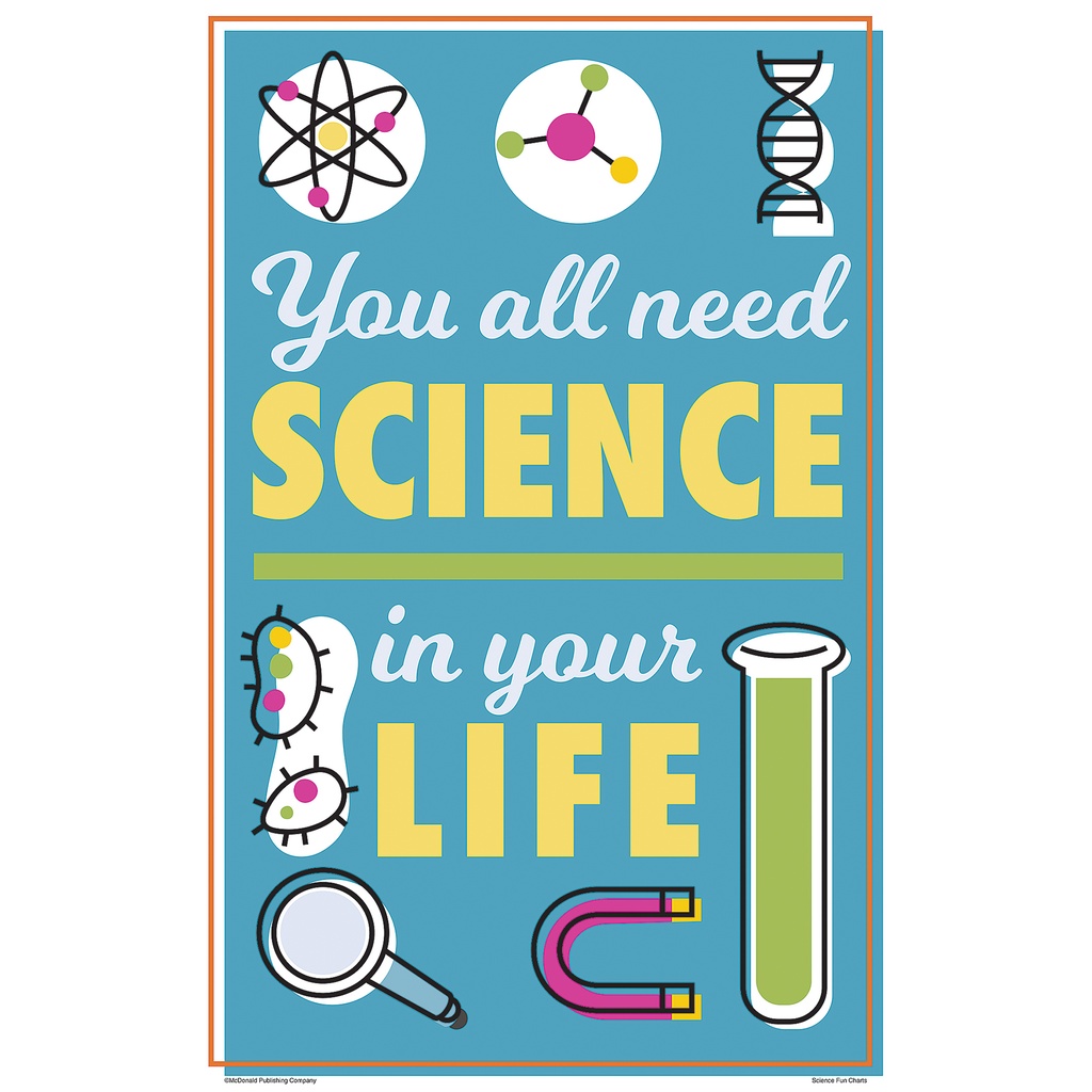 Science Fun Charts Set of 8