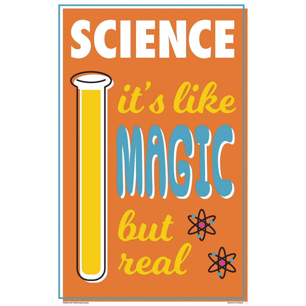 Science Fun Charts Set of 8