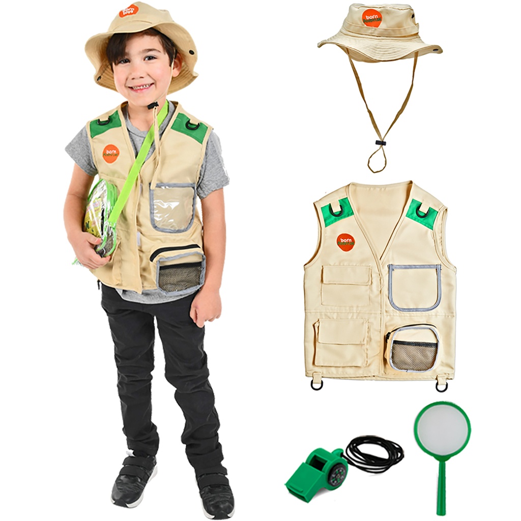 Scientist-Explorer-Gardening Dress Up / Drama Play Trunk Set