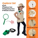 Scientist-Explorer-Gardening Dress Up / Drama Play Trunk Set