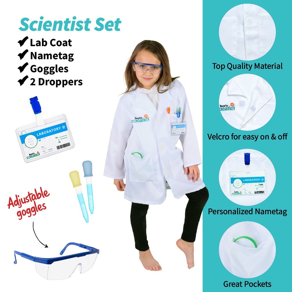 Scientist-Explorer-Gardening Dress Up / Drama Play Trunk Set