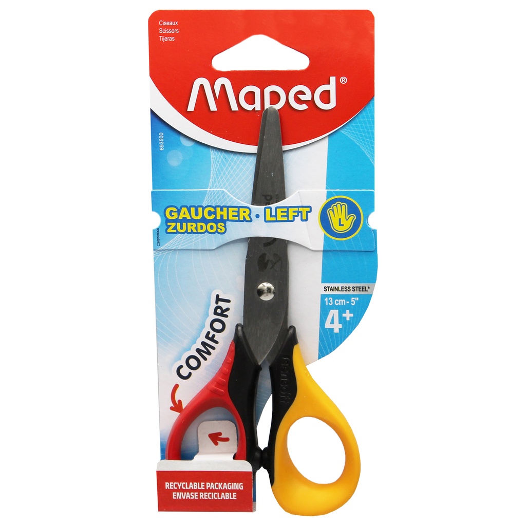 Sensoft Left-Handed 5" Scissors with Flexible Handles