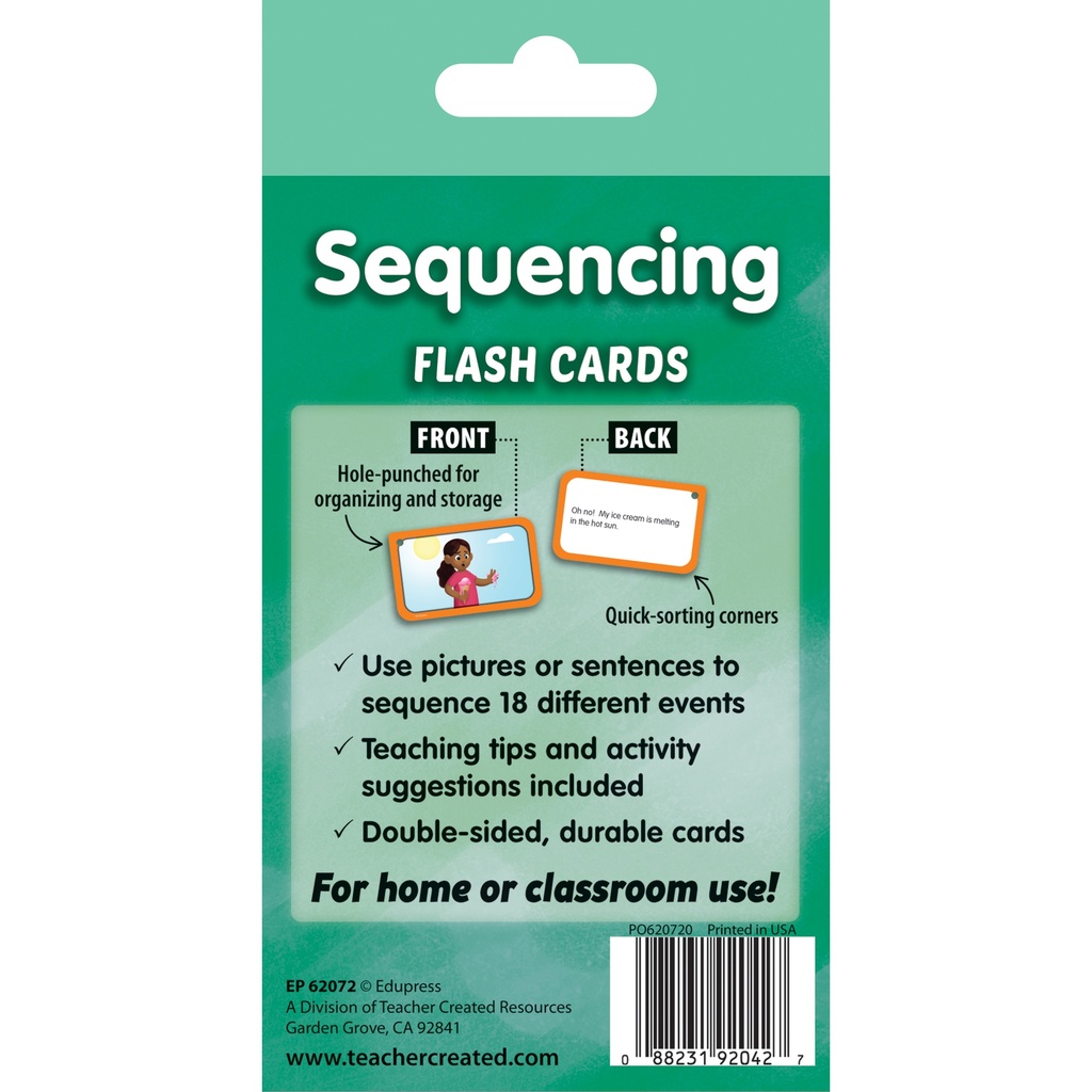 Sequencing Flash Cards