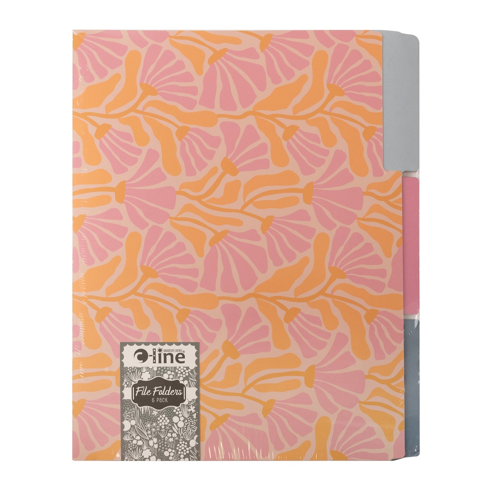 Signature Series™ Assorted Designs File Folders Pack of 6