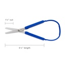 Snippy® Blunt Tip Easy Spring Loop Scissors