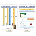 Spanish Measurement Bulletin Board Chart Set of 5