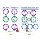 Spanish Time & Money Bulletin Board Chart Set of 6