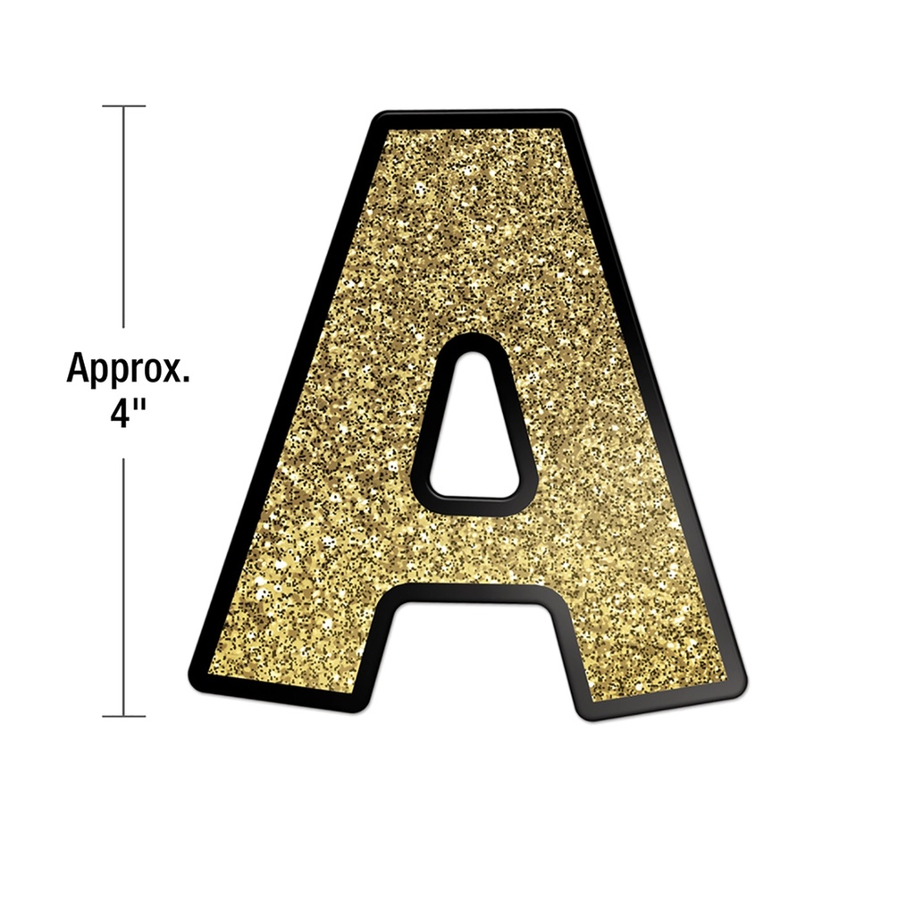 Sparkle + Shine Gold Glitter Combo Pack EZ Letters