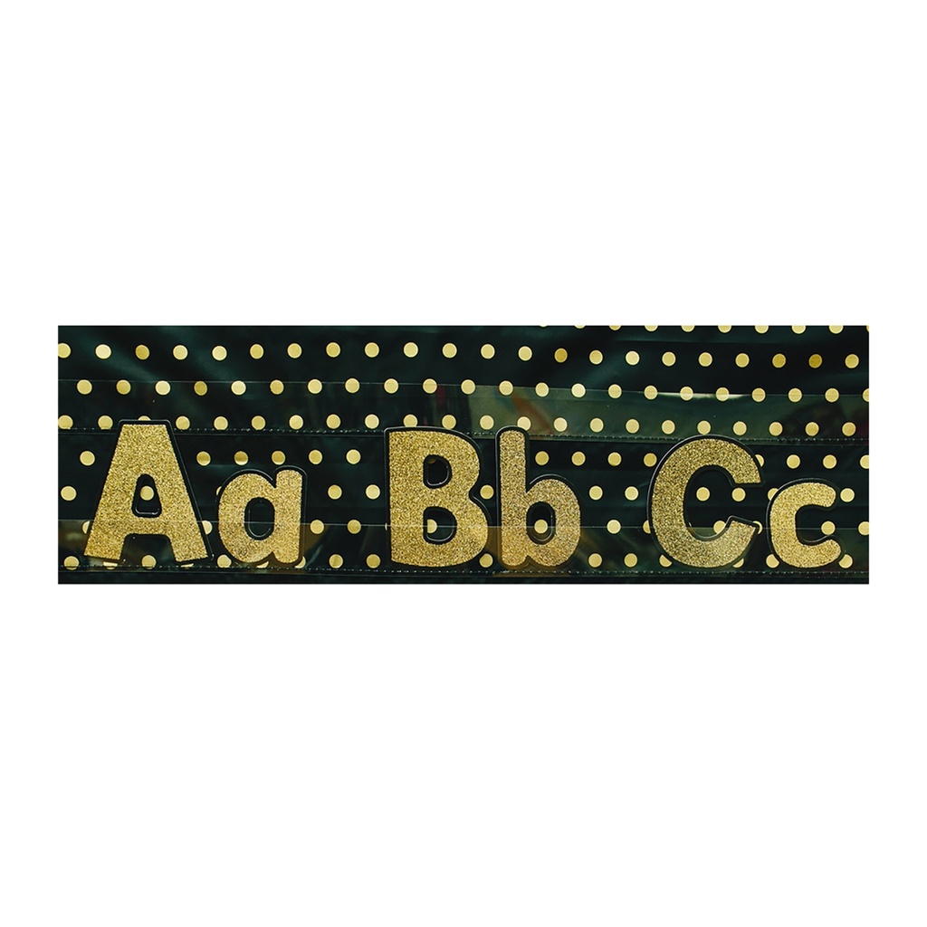 Sparkle + Shine Gold Glitter Combo Pack EZ Letters