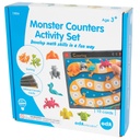 Monster Counters Activity Set - Set of 36 - 10 Double-Sided Activity Boards