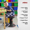 Storex Wiggle Stool Black info