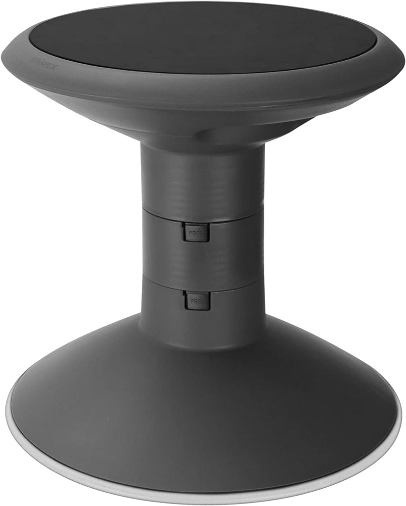 Storex Wiggle Stool Black without insert