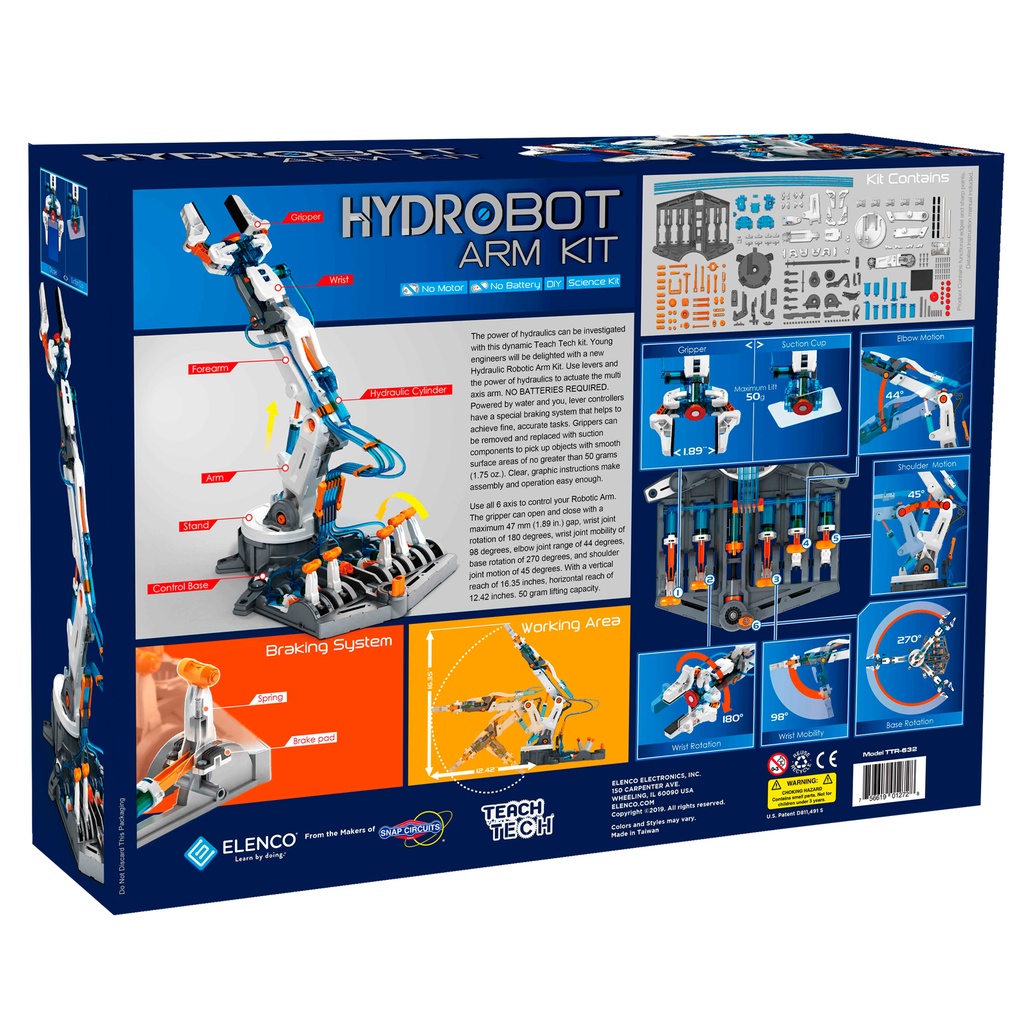 TEACH TECH™ HydroBot Arm Kit