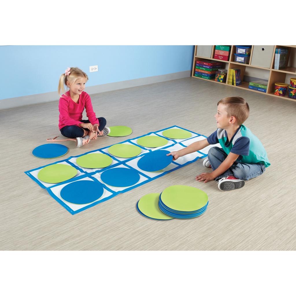 Ten-Frame Floor Mat Set Activity Set