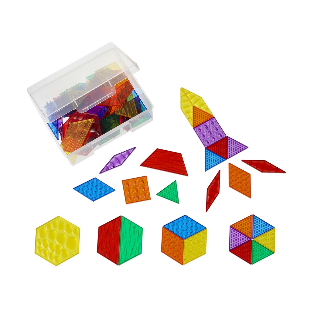 Translucent Sensory Pattern Blocks