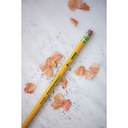 Unsharpened Yellow No. 1 Extra Soft Original Ticonderoga® Pencils Box of 12