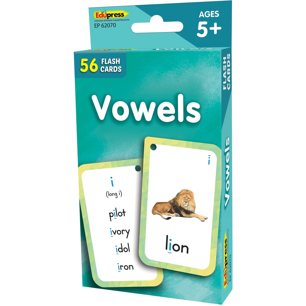 Vowels Flash Cards