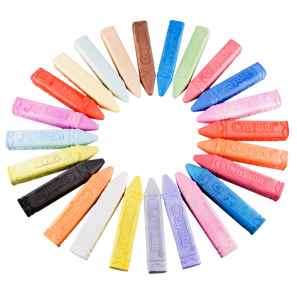 Washable Sidewalk Chalk 4 Boxes of 24