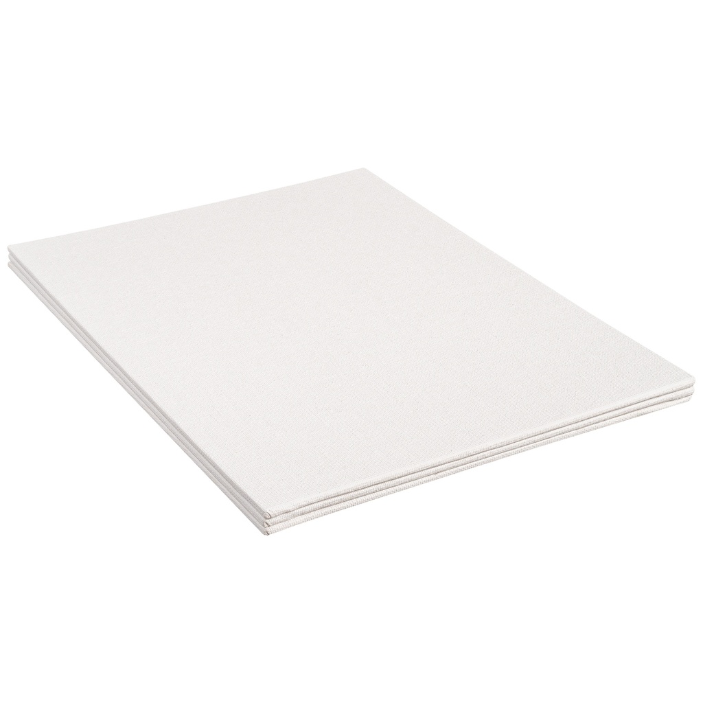 White 9" x 12"Canvas Panels 3 Panels