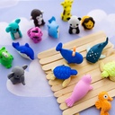 Wildlife Adventures 3D Eraser Set96ct